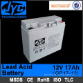 High capacity seal lead rechargeable battery 12v 17ah